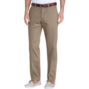 Eddie Bauer Relaxed Fit Wrinkle and Stain Resistant Khaki Chino Pants Size 34